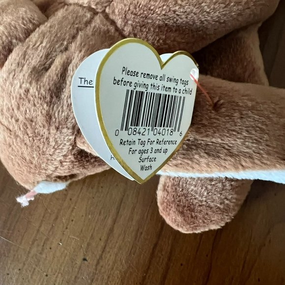 Ears the Rabbit, Ty Beanie Baby -  Style Number #4018 - Picture 3 of 6